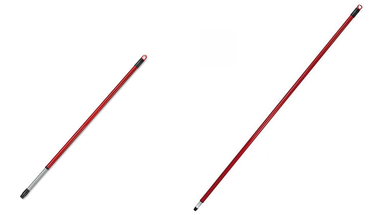 Násady teleskopické - hrubý závit