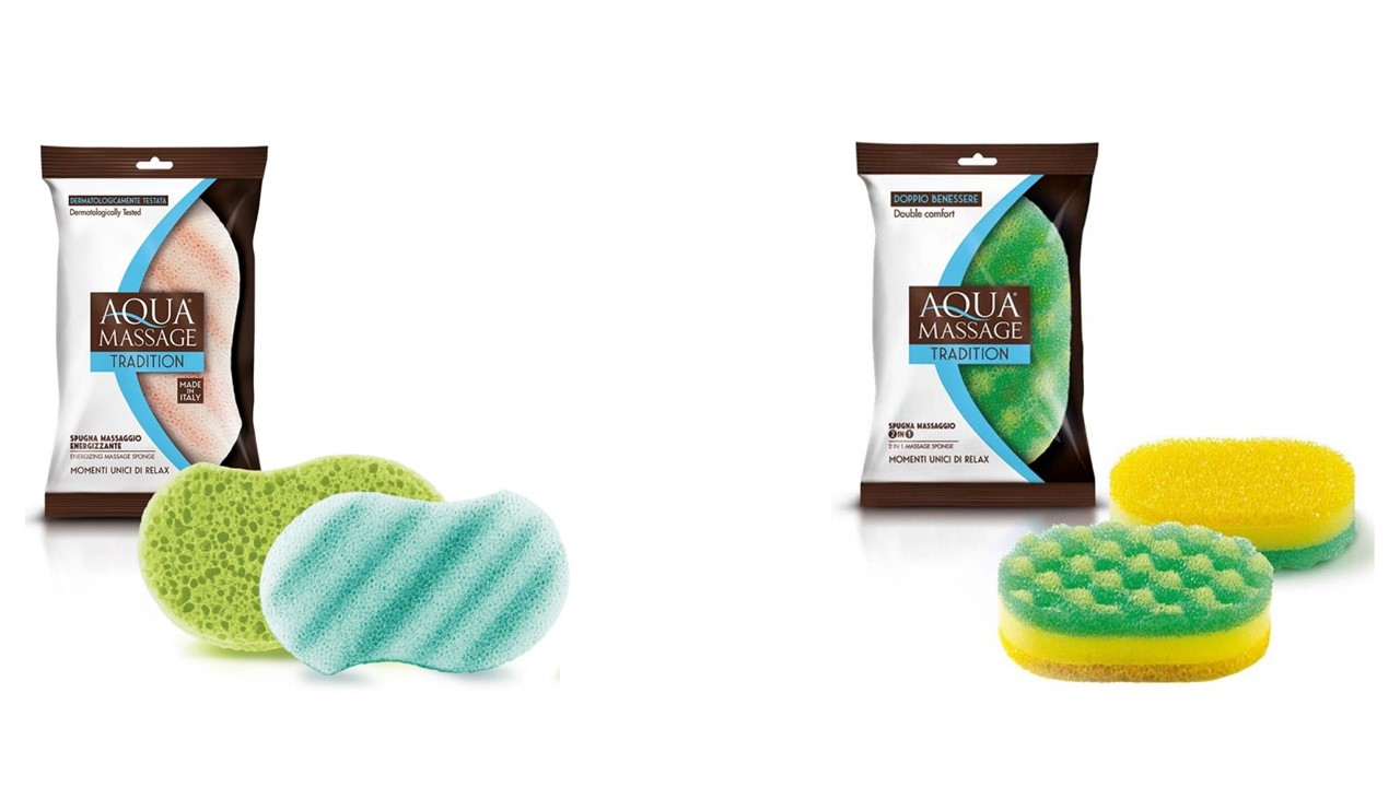 Houby koupelové masážní